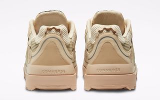 Converse Beige and Pink Cozy Club Run Star Hike High-Top Sneakers