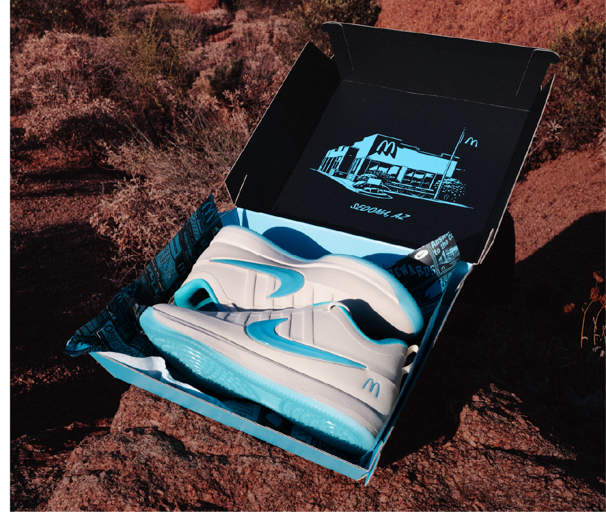 General release version of the McDonald's x Nike Book 2 (SKU: IR6443-100). Photo via McDonald's.