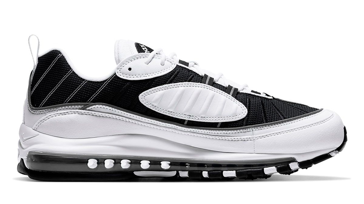 Air max 98 black and clearance white