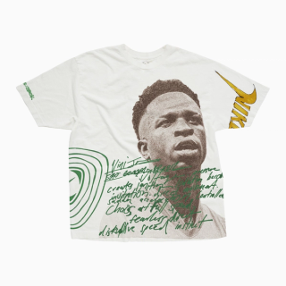 Cactus Jack x Nike "Vini Jr." Graphic T-Shirt. Photo via Cactus Jack.