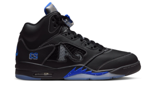 Awake NY x Air Jordan 5 OG "Black/Racer Blue"