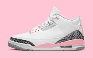 Speculative mock-up of the Air Jordan 3 “Neo Pink” retro (SKU: IX6149-100) by House of Heat°.