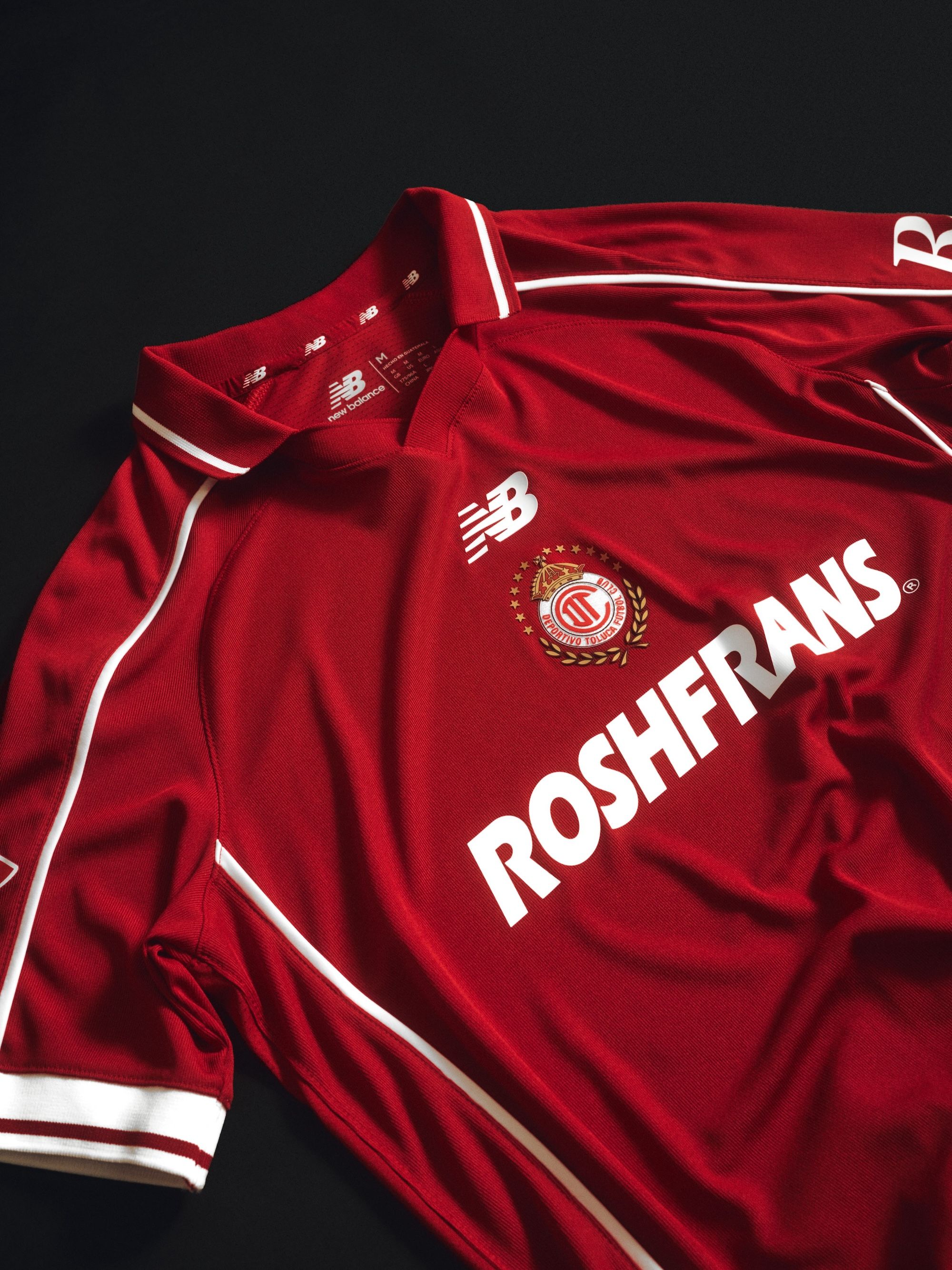 Toluca FC Apertura 2026 Home Jersey. Photo via Toluca FC.