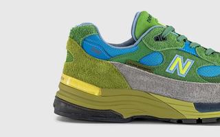 Salehe Bembury's green-colored Made in USA New Balance 992 collaboration.