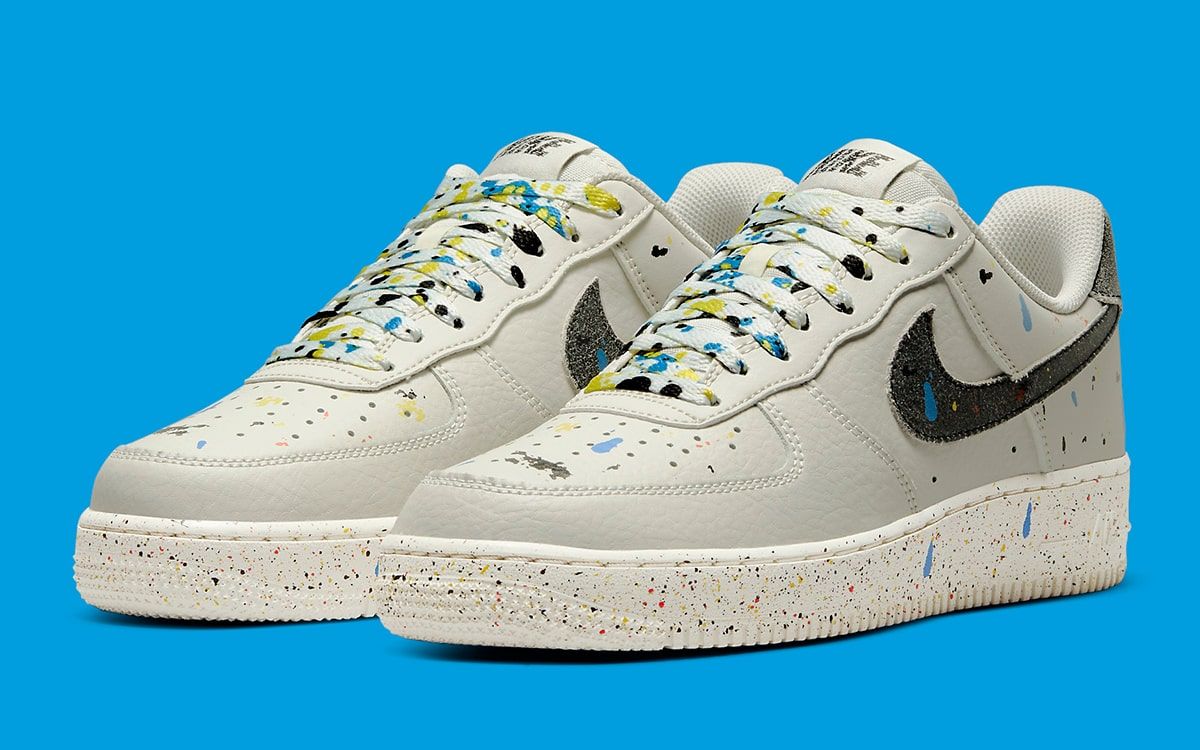 Official Images // Nike Air Force 1 Low “Paint Splatter” | House of Heat°