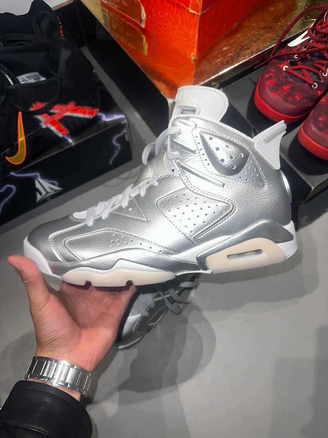 Air Jordan 6 シルバー 箱付き Air Jordan 6 シルバー 箱付き