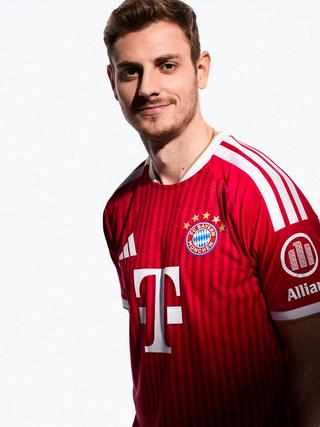 Bayern Munich 26/27 Home Jersey. Photo via adidas.