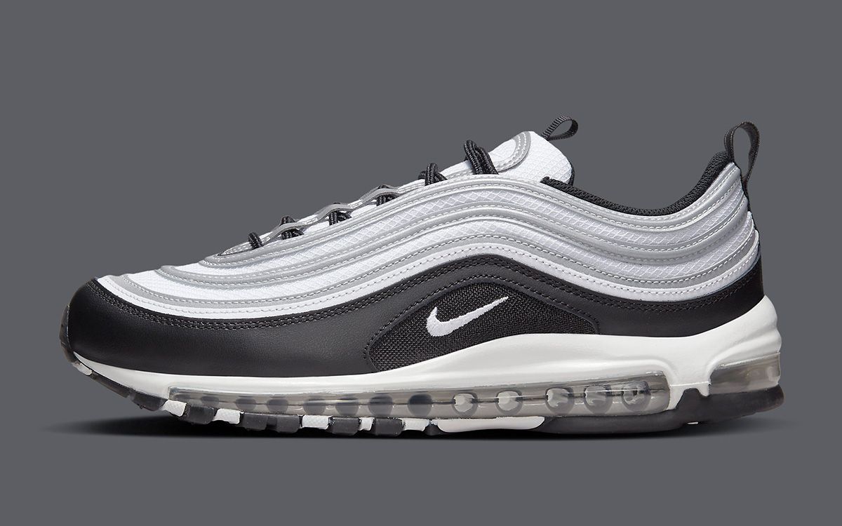 Air max 97 2024 black white and silver