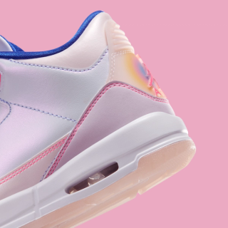 Kids' Space Jam x Air Jordan 3 "Lola Bunny" (SKU: IZ1694-600). Photo via Nike.