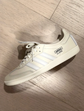 Clipse x Adidas Samba LT sneaker collaboration.