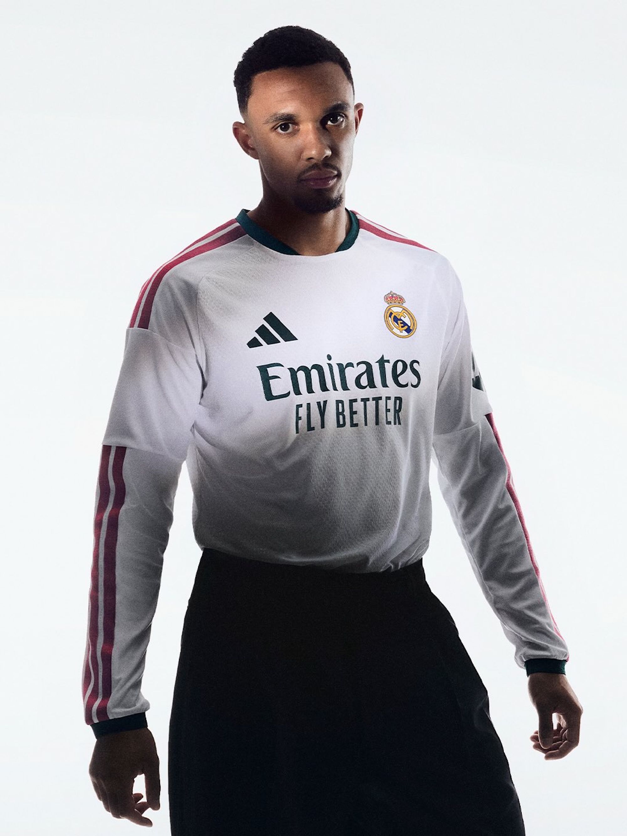 Trent Alexander-Arnold for Real Madrid 26/27 Home Jersey. Photo via adidas.