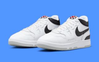 The Nike Mac Attack Appears in Monochrome "White/Black" 