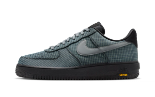 Nike Air Force 1 '07 LX Vibram "Black/Smoke Grey" (SKU: IH1943-002).