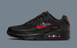 Nike Air Max 90 “Three Swoosh” Surfaces in Black and Red | House of Heat°