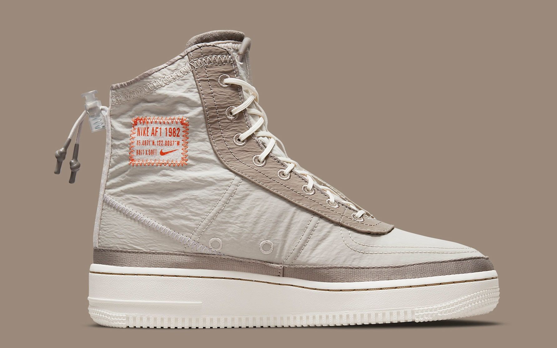 Nike Air Force 1 Shell Surfaces in “Bone” | House of Heat°