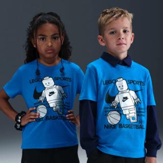 Lego x Nike T-Shirt in "Brave Blue"