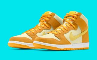 Official Images // Nike SB Dunk High “Pineapple”