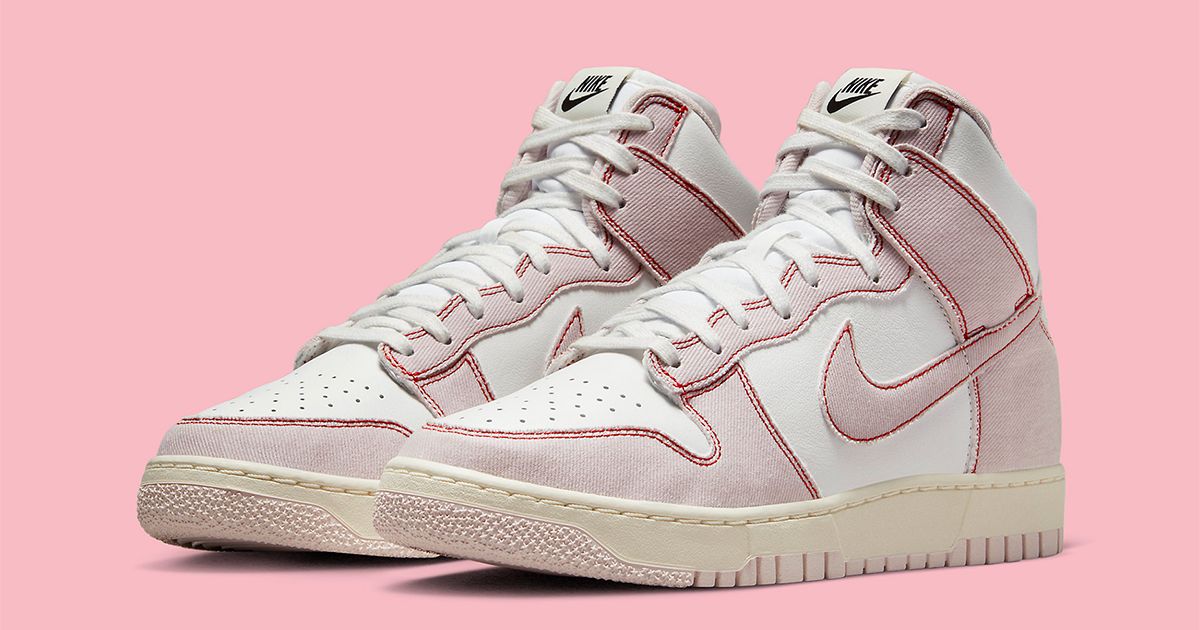 Nike Dunk High ’85 “Pink Denim” Now Drops September 27 | House of Heat°