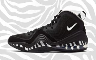 Available Now // Nike Air Penny 5 “Zebra”