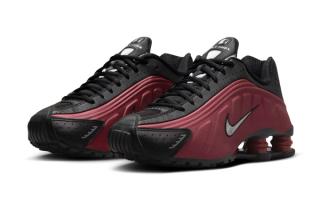 The Nike Shox R4 Returns in "Black" and "Team Red"