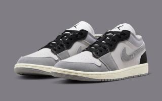 The Air Jordan 1 Low “Inside Out” Gears Up in Grey and Black