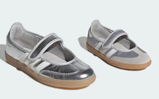 adidas Samba Jane "Silver Metallic" in Women & Kid's sizing (SKU: KK2502, KJ9987). Photos via adidas.
