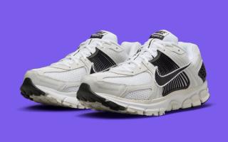 The dzieci Nike Zoom Vomero 5 is Available Now in White, Black, And Platinum Tint