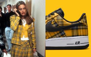 Nike Air Force 1 Low “Clueless” Channels Cher Horowitz’s Iconic Plaid Fit