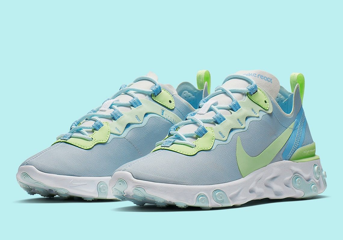 Nike react element shops mint green