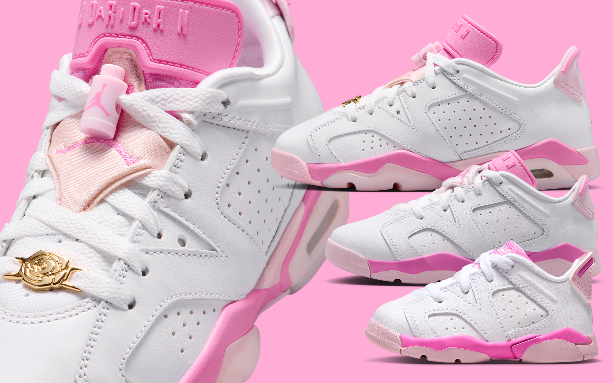 The Air Jordan 6 Low “China Rose” Brings Blossoms to Fall 2026