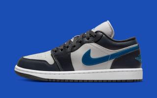 The Air Jordan 1 Low Appears in "Anthracite" and "Industrial Blue"