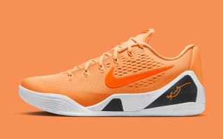 Speculative mock-up of the Nike Kobe 9 Elite Low EM Protro “WNBA” basketball shoe.