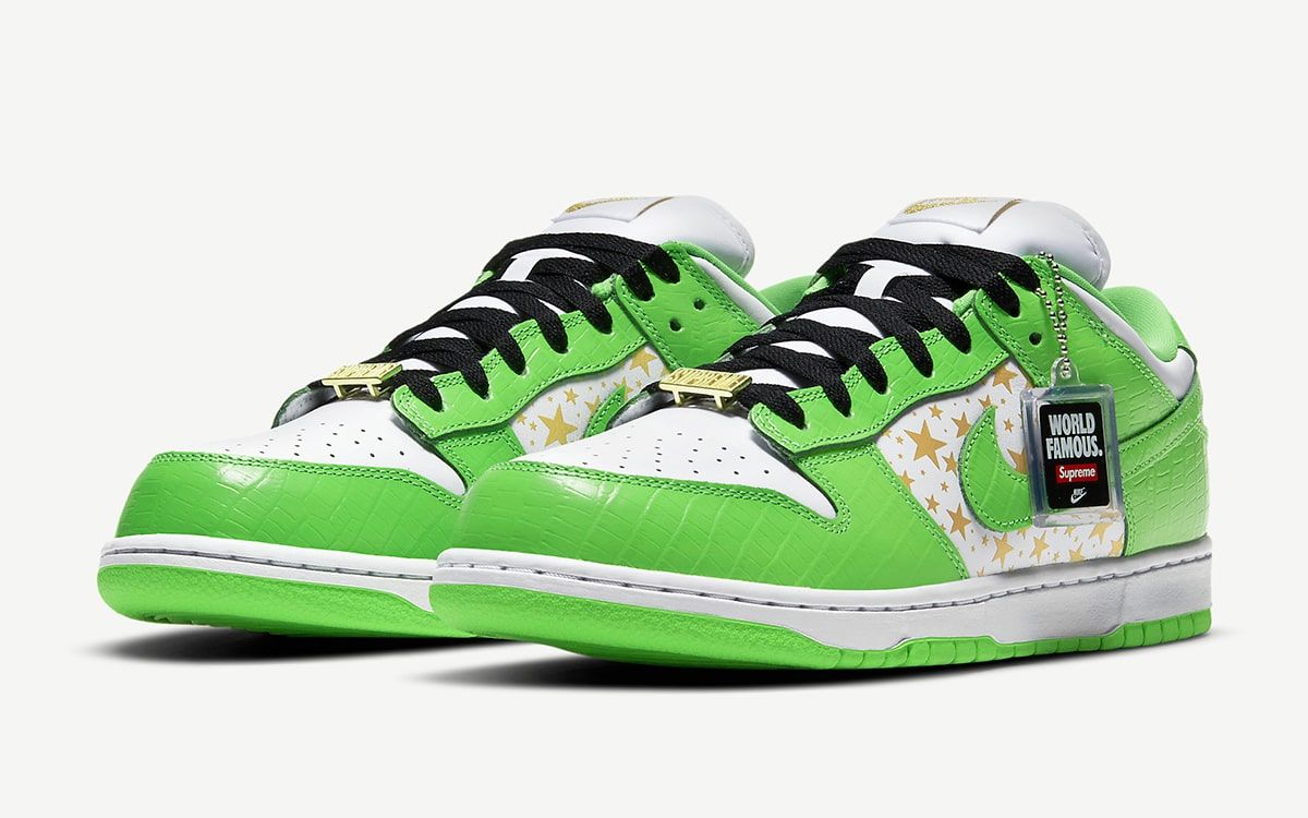 Supreme x Nike SB Dunk Low “Stars” Earmarked for March 4th Release