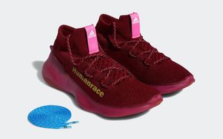 pharrell blue adidas humanrace sichona maroon gw4879 release date 1