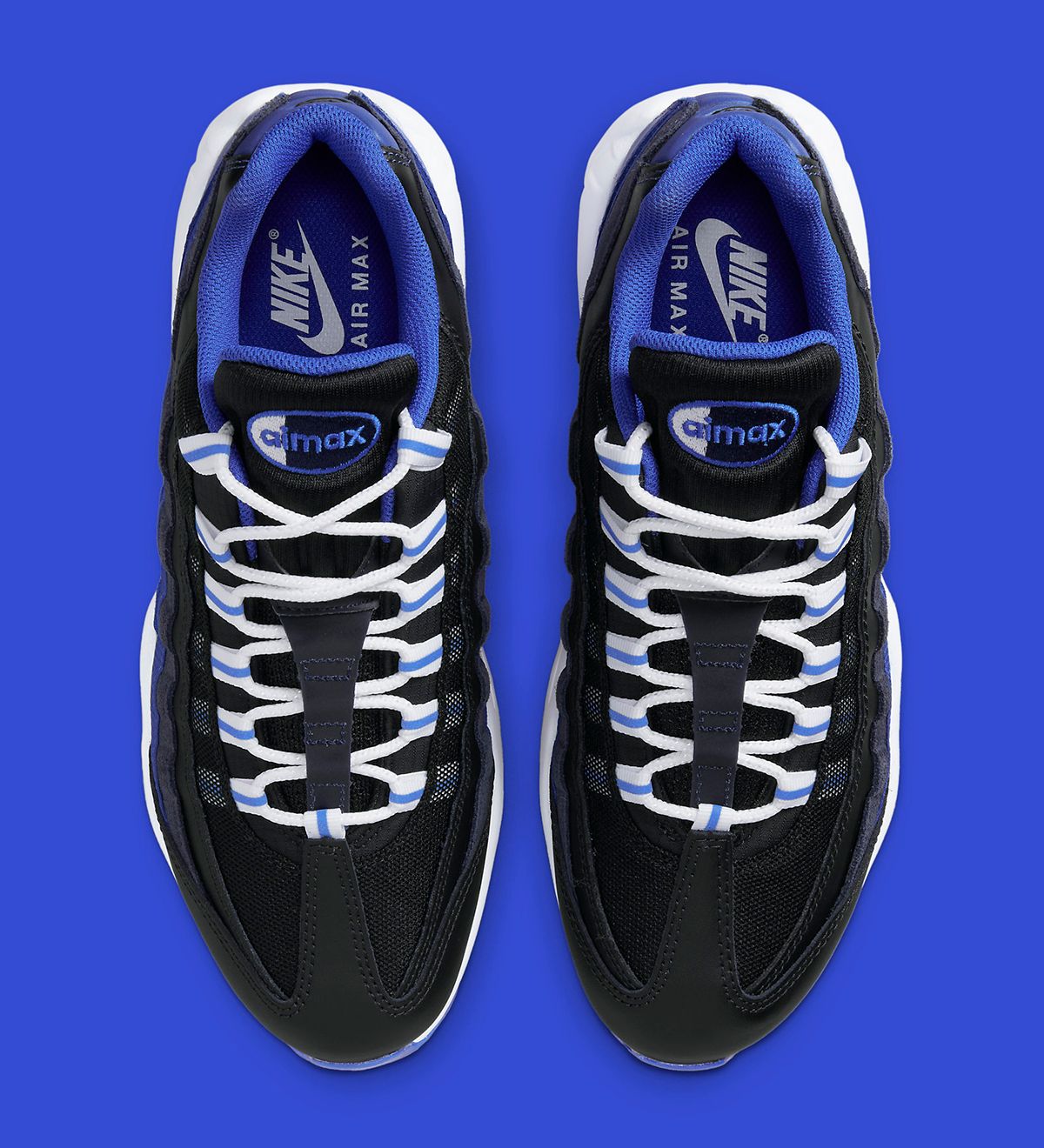 The Nike Air Max 95 Appears in Black and Royal Blue | House of Heat°