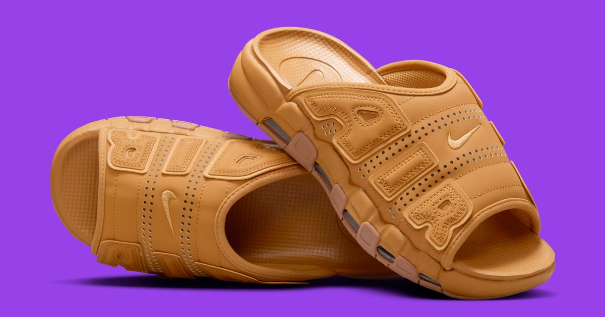 Flax Kicksonfire Air More Uptempo Flax On Feet 