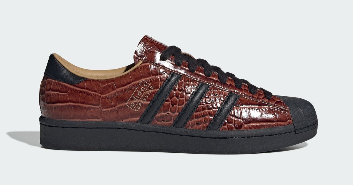 Adidas Superstar Vintage Croc Channels High Fashion for Summer 2025 |  House of Heat