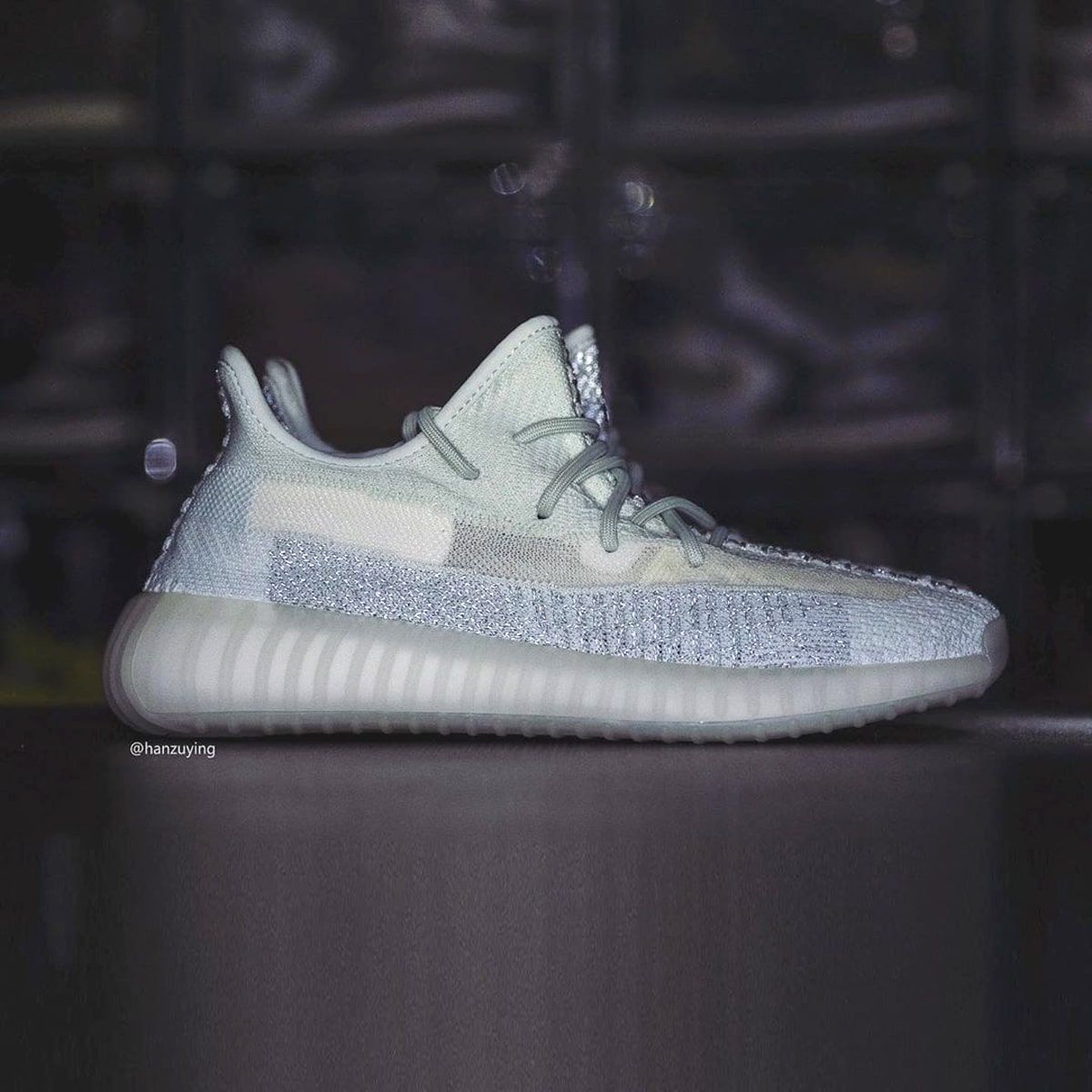 Yeezy sale reflective drop