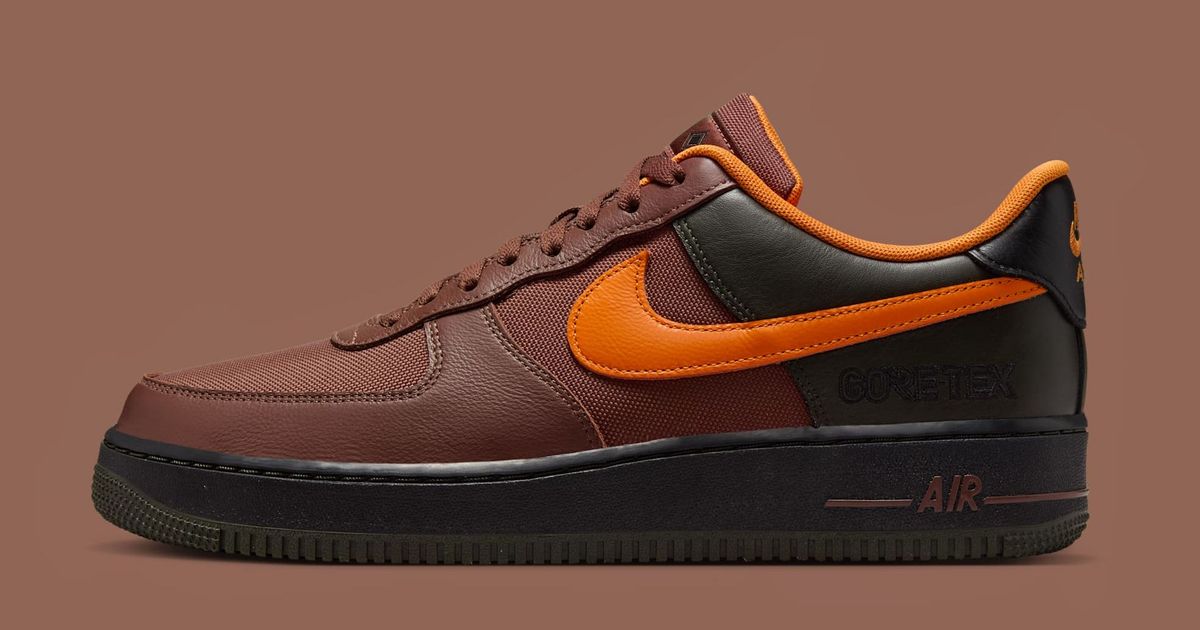 Nike Air Force 1 Low GORE-TEX “Fauna Brown” Readies for Fall 