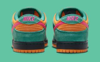 Nike SB Dunk Low "Green Noise & Watermelon" (SKU: HQ1625-301). Photo via Nike.