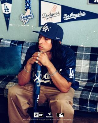 KAWS x MLB Los Angeles Dodgers Collection. Photo via Complex & Fanatics.