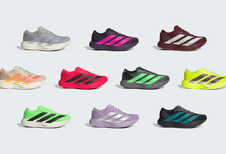 Ten (10) different pairs of the popular Adidas Adizero EVO SL running shoe, releasing in the second-half of 2025.