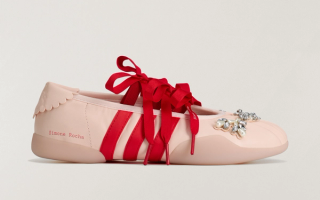 Simone Rocha x adidas Japan Slip-On "Pink Tint" (SKU: KJ5249). Photo via adidas.