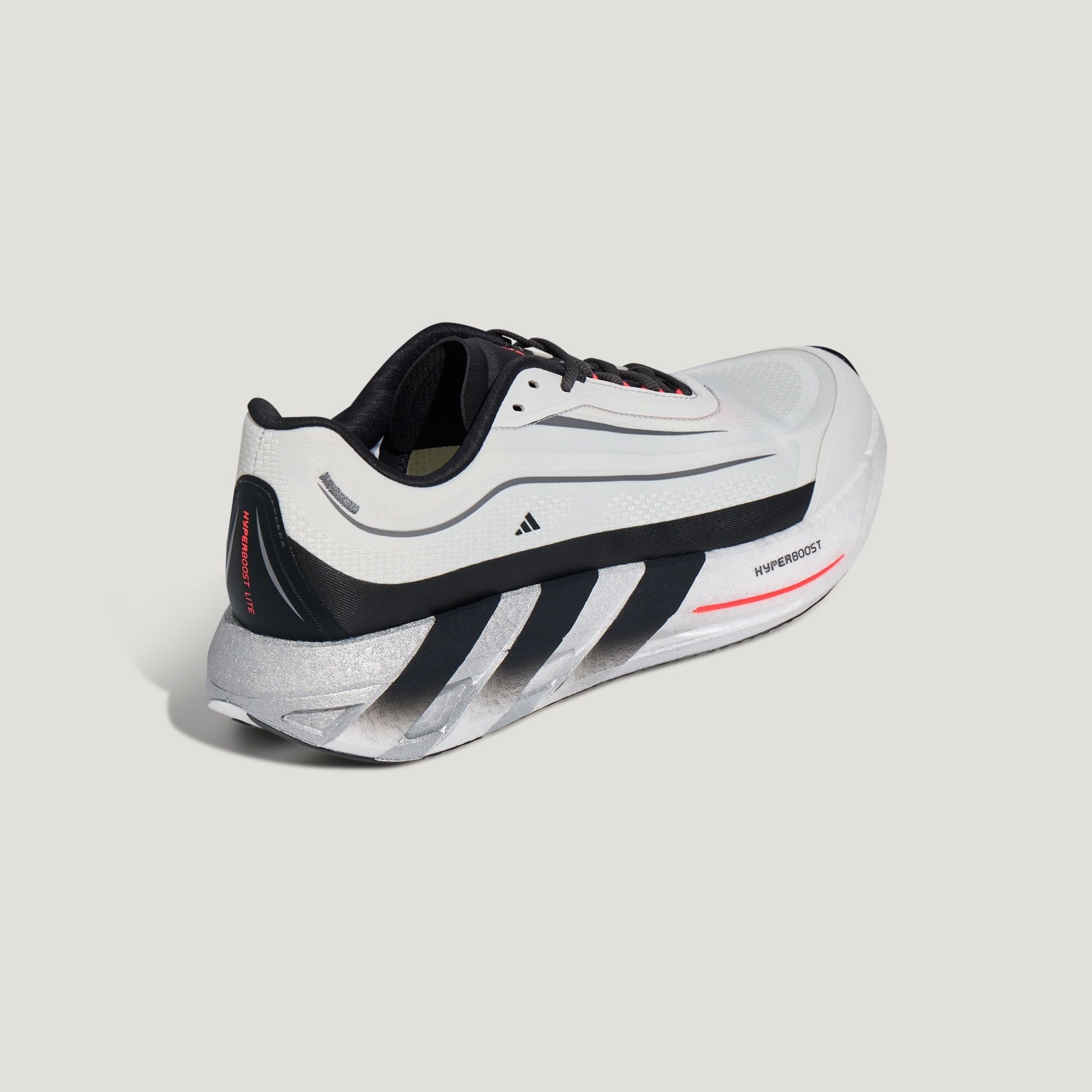 Men's adidas HyperBOOST Lite "Crystal White/Carbon" (SKU: KH6788). Photo via adidas.