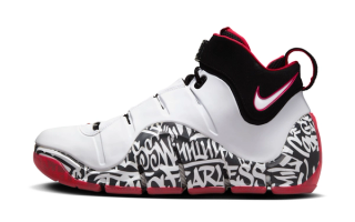 Nike-Zoom-LeBron-4-Graffiti; SKU: DJ4888-100. Photo via Nike.
