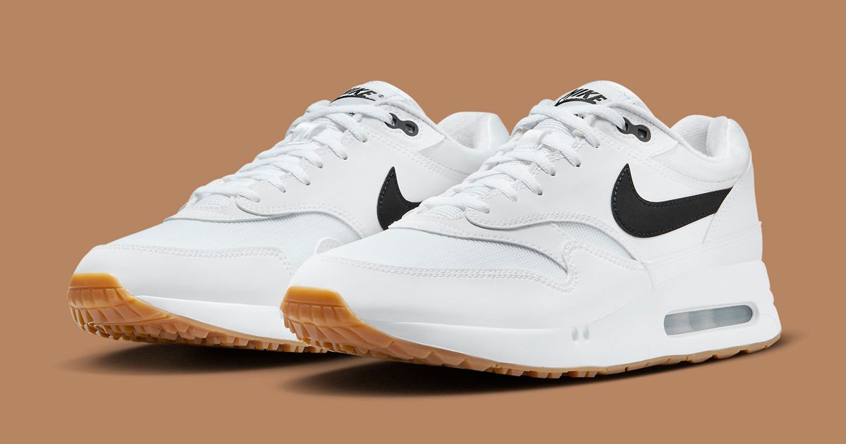 nike air max 1 golf black gum