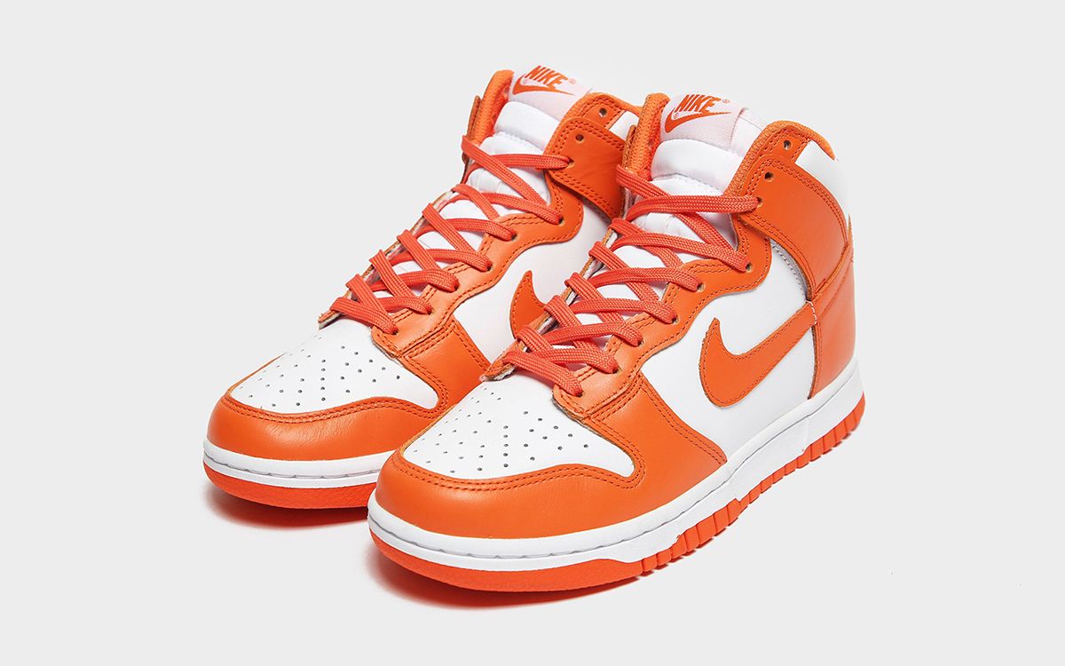 First Looks at the 2021 “Syracuse” Nike Dunk High | House of  display picture 1