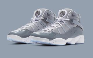 Available Now // Jordan 6 Rings “Cool Grey”