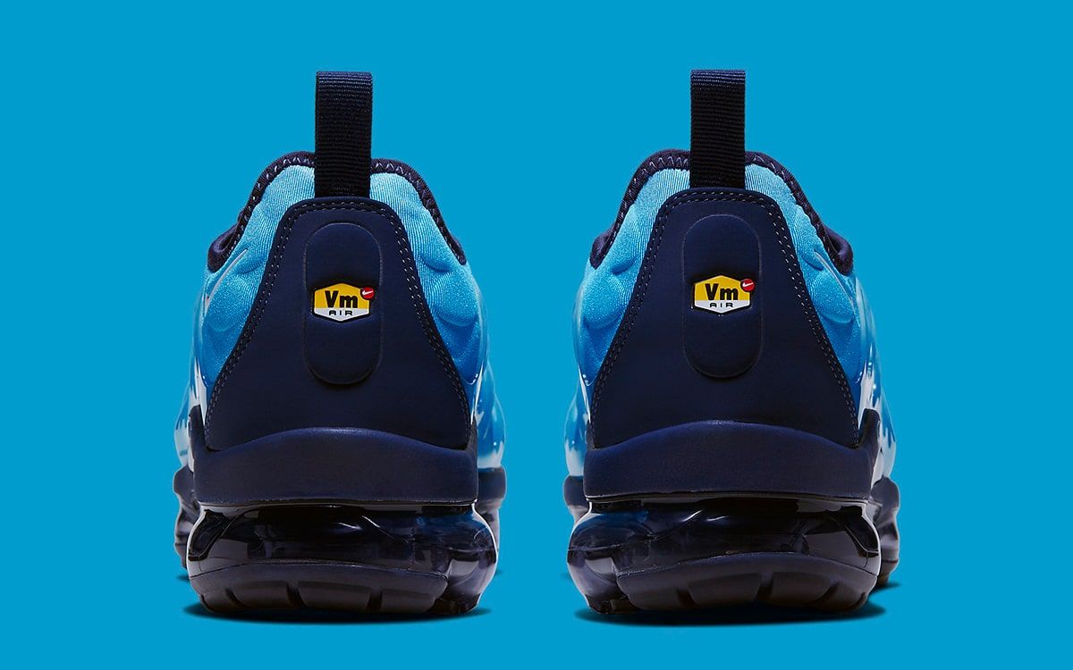 Nike air vapormax plus light current blue/white/midnight outlet navy