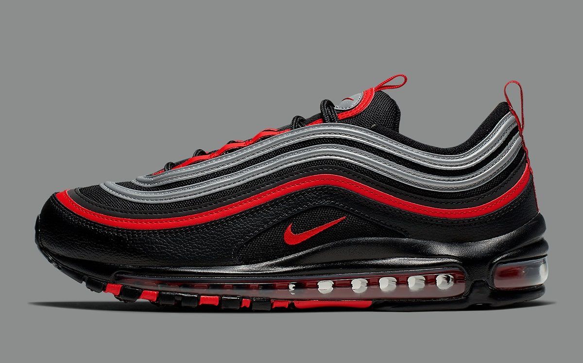 nike air max 97 red and silver